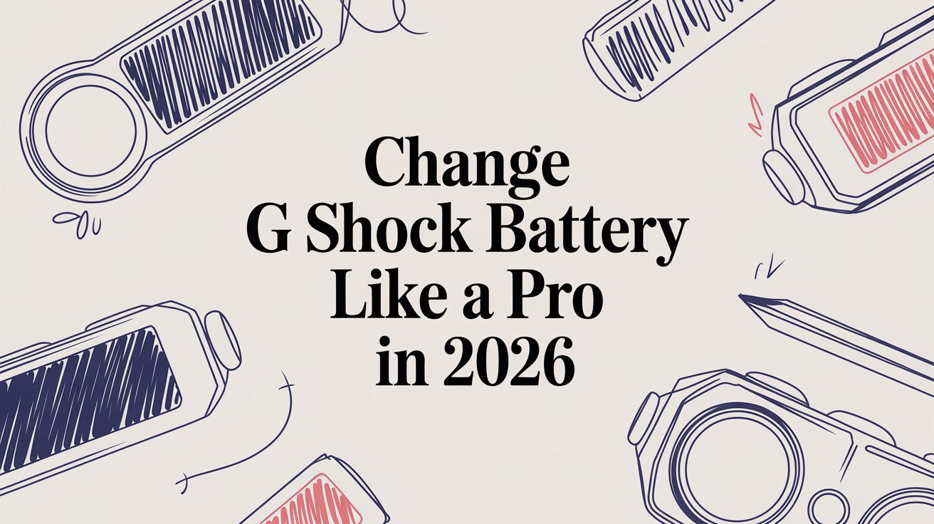 How to Change a GShock Battery in Australia