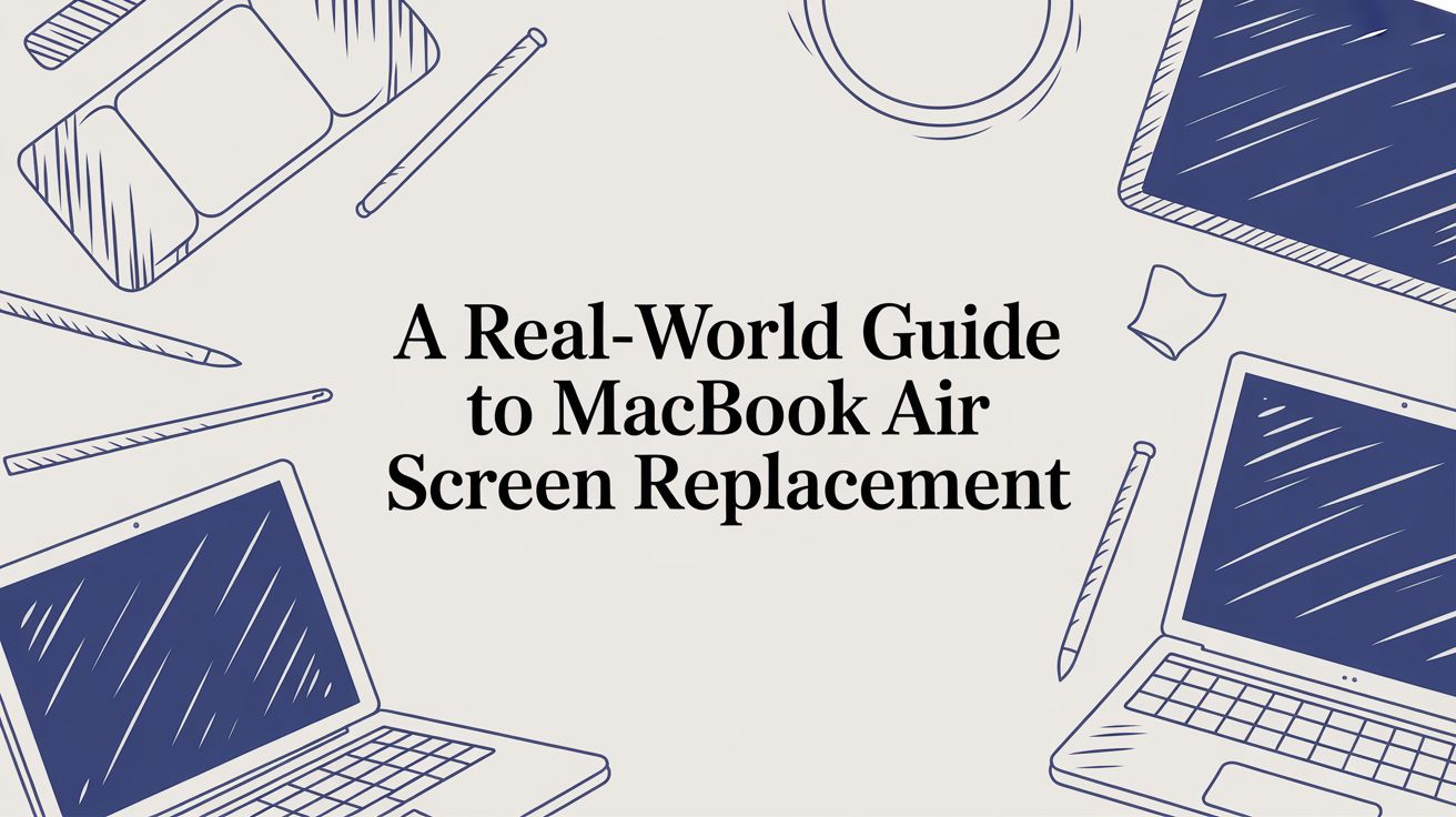 A Real-World Guide to MacBook Air Screen Replacement