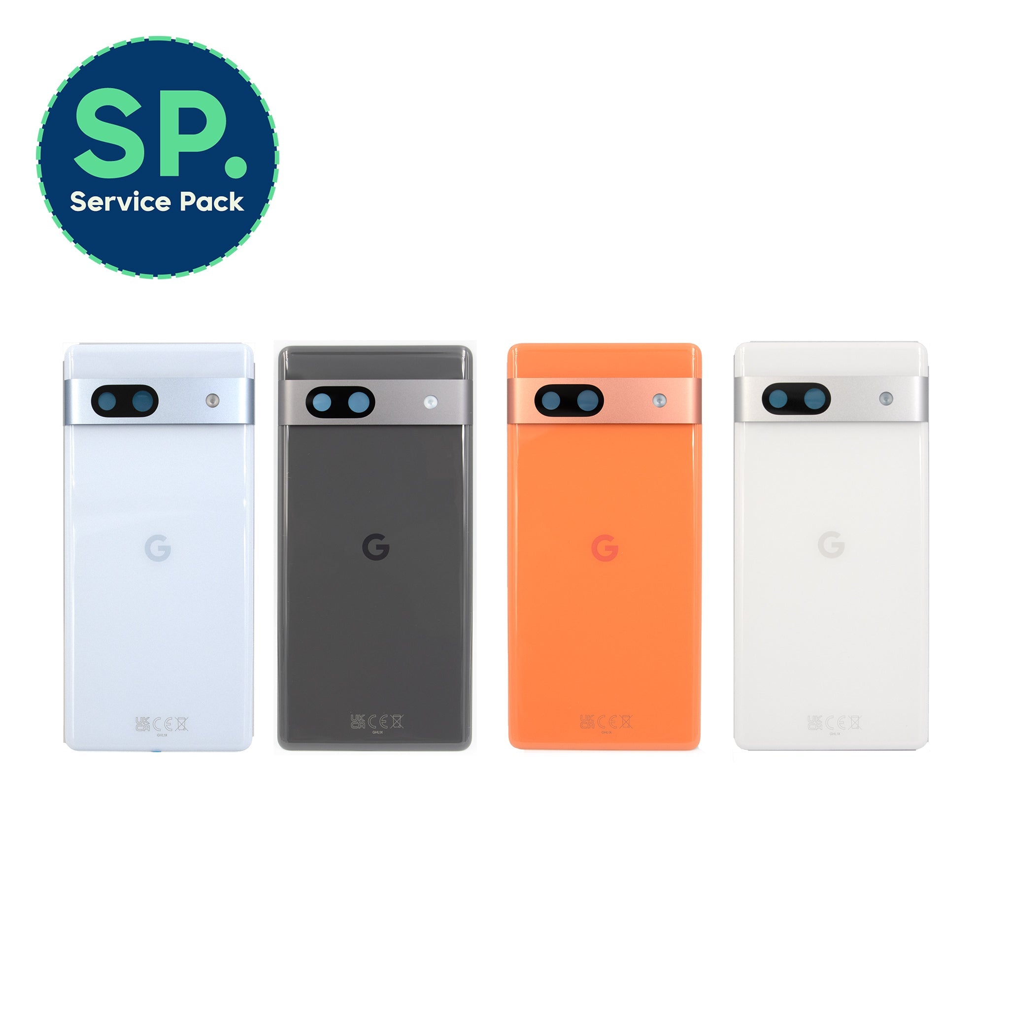 Google Pixel 7a Back Glass Part Cracked Glass Repair Fixo AU