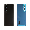 Sony Xperia 1 III Replacement Rear Glass Panel Frosted Black