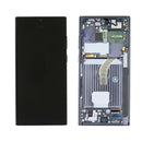 Samsung Galaxy S22 Ultra Replacement LCD Screen with Frame SM-G908 Phantom Black