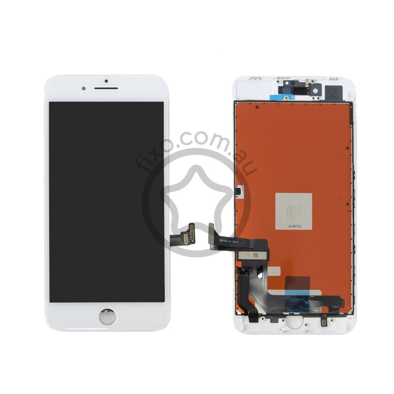  iPhone 8 Plus Replacement LCD Screen Assembly Aftermarket Grade in White