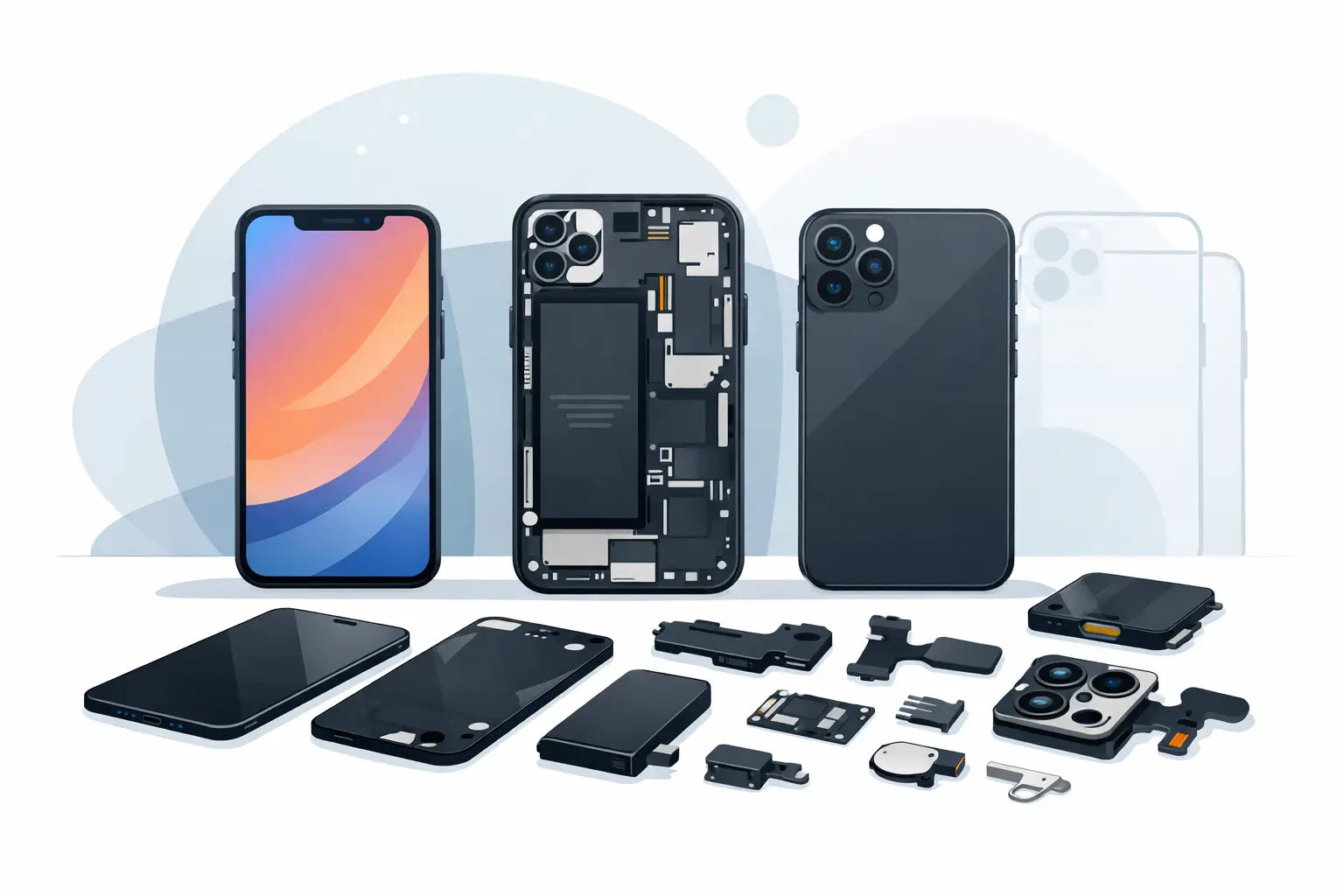 iPhone Replacement Parts by Model