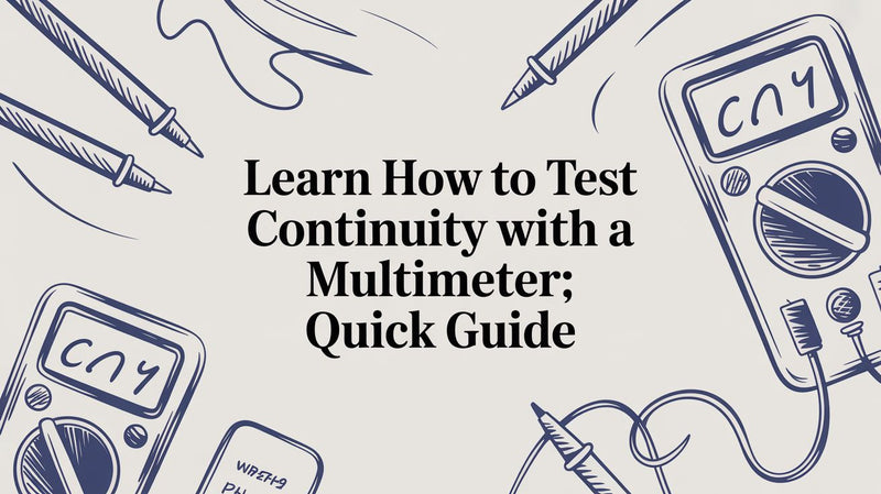 Countinuity Test How to Test Continuity with a Multimeter: A Beginner's Guide