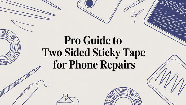 A Pro's Guide to Two Sided Sticky Tape for Phone Repairs