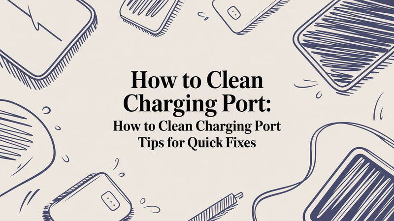 Apple Watch charging port cleaning guide