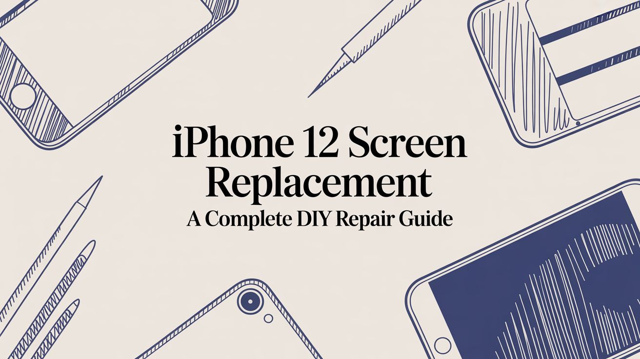 iPhone 12 Screen Replacement: A Complete DIY Guide for 2026