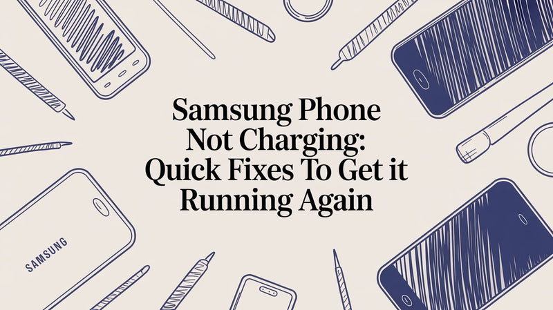 Samsung Phone Not Charging: Quick Fixes to Get It Running Again
