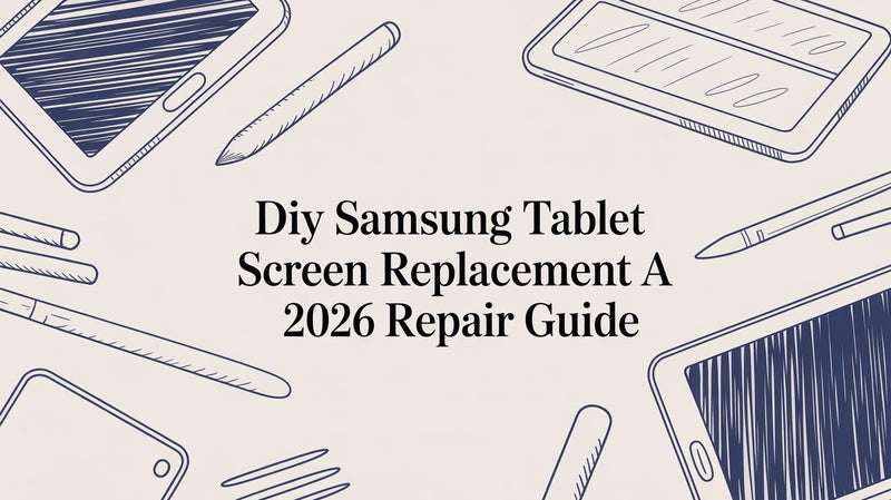 DIY Samsung Tablet Screen Replacement: A Complete Guide