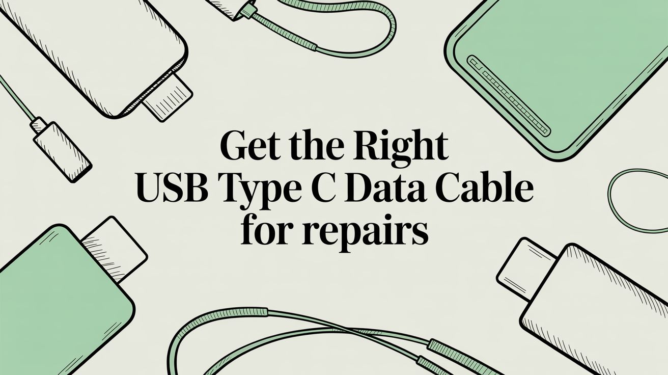 Get the Right USB Type C Data Cable for Repairs