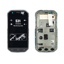 Cat S31 Replacement LCD Screen Display with Frame