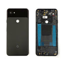 Google Pixel 3A XL Replacement Plastic Back/Battery Cover - Just Black