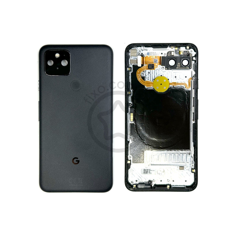 Google Pixel 5 Replacement Plastic Back/Battery Cover - Pulled Grade - Just Black