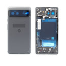 Google Pixel 6 Replacement Middle Frame and Rear Glass Housing Stormy Black