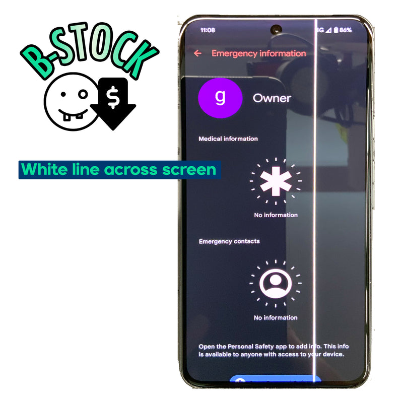 Google Pixel 8 Replacement LCD Screen Digitizer - Blemish