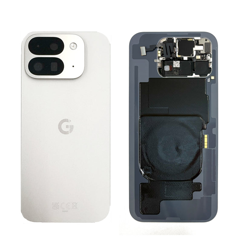 Google Pixel 9 Pro Fold Replacement Back/Battery Cover NFC / Wireless Charger - Genuine - Porcelain