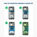 How to install the Samsung Galaxy Z Flip5 OLED Screen Display Rework Adhesive Kit
