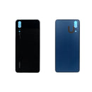 Huawei P20 Replacement Back Glass Panel Black
