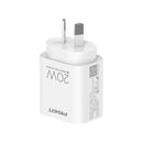 Pisen USB Wall Charger Dual Port - 20W