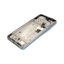 Motorola Edge 30 Replacement LCD Screen with Frame (Genuine) - Aurora Green