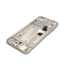 Motorola Edge 30 Replacement LCD Screen with Frame (Genuine) - Supermoon Silver
