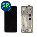 Motorola Edge 30 Replacement LCD Screen with Frame (Genuine) - Supermoon Silver