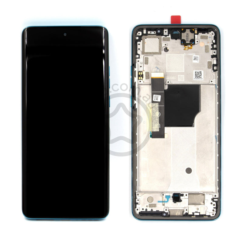 Motorola Edge 40 Neo Replacement LCD Screen with Frame (Genuine) - Caneel Bay