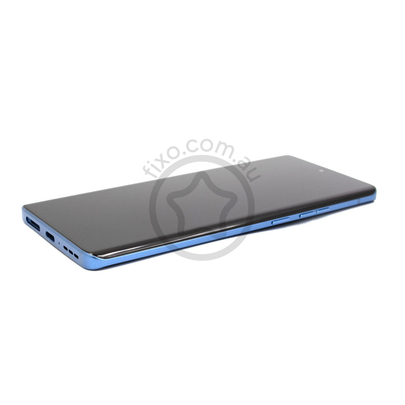 Motorola Edge 40 Replacement LCD Screen with Frame (Service Pack) - Lunar Blue
