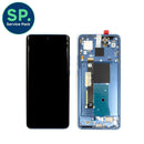 Motorola Edge 40 Replacement LCD Screen with Frame (Service Pack) - Lunar Blue