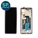 Motorola Edge 50 Edge Replacement LCD Screen with Frame (Service Pack) Hot Pink