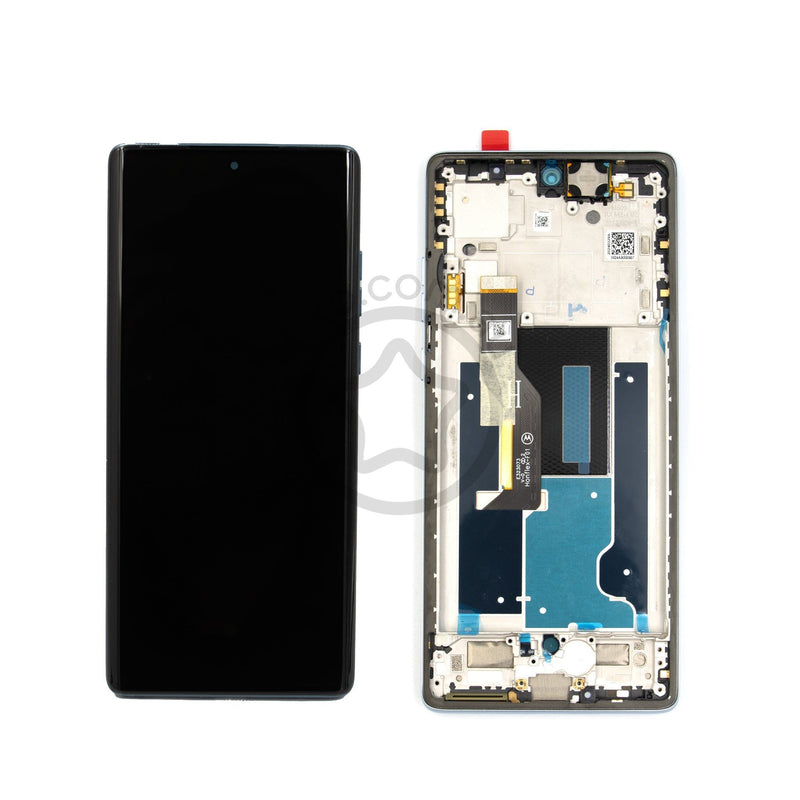 Motorola Edge 50 Edge Replacement LCD Screen with Frame (Service Pack) - Forest Blue