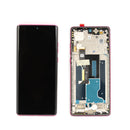 Motorola Edge 50 Edge Replacement LCD Screen with Frame (Service Pack) Hot Pink