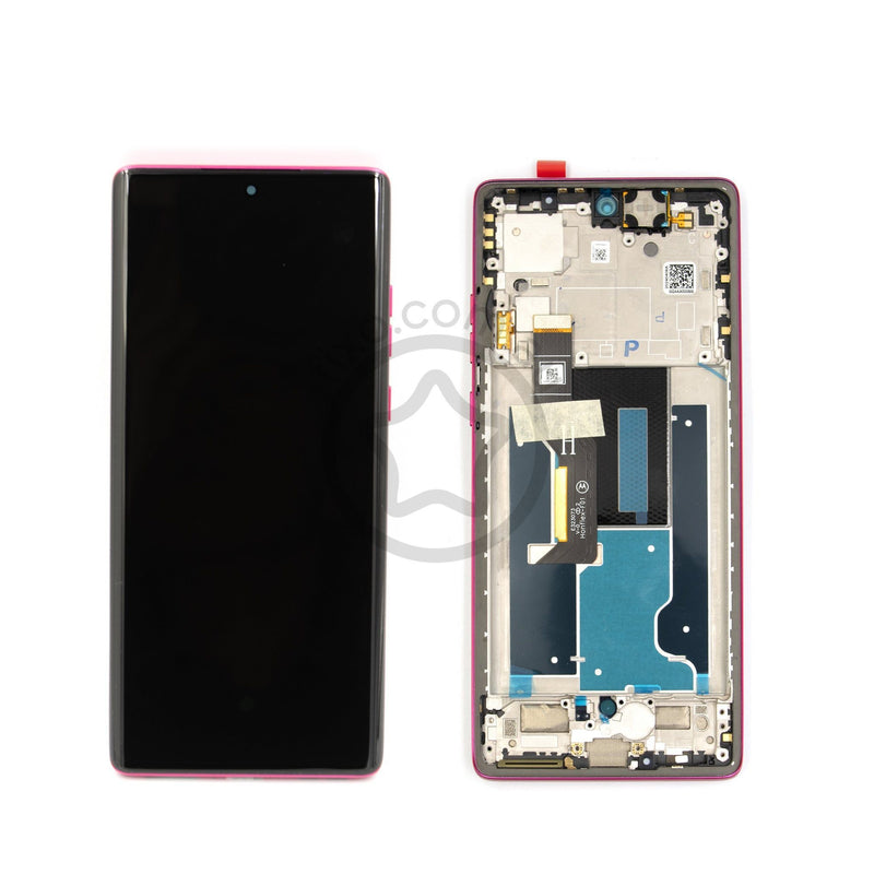 Motorola Edge 50 Edge Replacement LCD Screen with Frame (Service Pack) Hot Pink