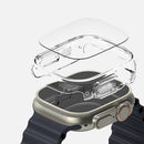 Apple Watch Ultra Tempered Glass Screen Protector with Slim Case - Clear