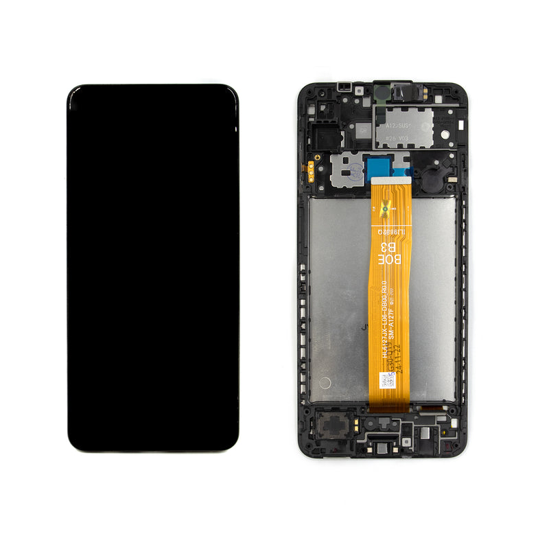 Samsung Galaxy A12 Replacement LCD Screen with Frame - A127