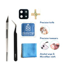 DIY Samsung Galaxy A22 4G Rear Camera Glass Replacement Kit Black