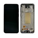 Samsung Galaxy A37 Replacement AMOLED Screen with Frame - Genuine - Charkoal