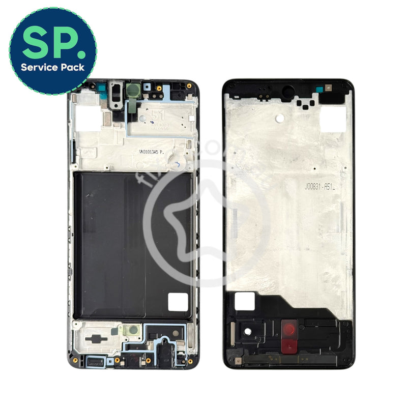 Samsung Galaxy A51 Replacement Display Middle Frame - Genuine