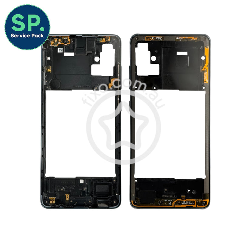 Samsung Galaxy A51 Replacement Plastic Middle Frame - Genuine