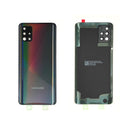 Samsung Galaxy A51 Replacement Rear Glass Panel / Back Cover - Prism Crush Black 