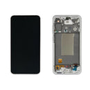 Samsung Galaxy A56 Replacement LCD Screen with Frame - Genuine - Lightgrey