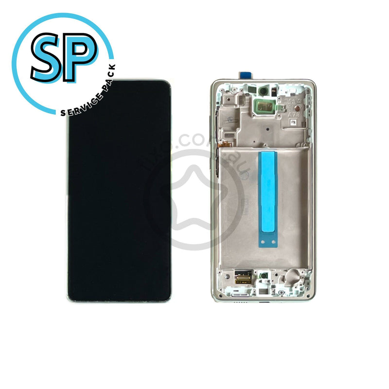 Samsung Galaxy A73 5G Replacement LCD Screen with Frame - Service Pack