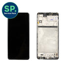 Samsung Galaxy M51 Replacement LCD Screen Display with Frame - Service Pack