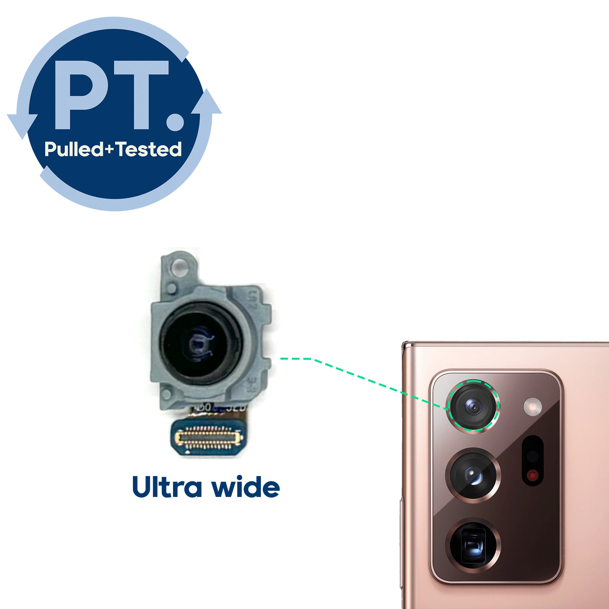 Samsung Galaxy Note 20 Replacement Rear Camera - Fixo AU