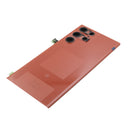 Samsung Galaxy S22 Ultra Replacement Back Glass - Genuine - Red