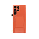 Samsung Galaxy S23 Ultra Genuine Replacement Back Glass - Red