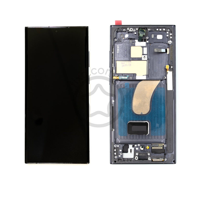 Samsung Galaxy S23 Ultra Replacement LCD Screen - Aftermarket Phantom Black