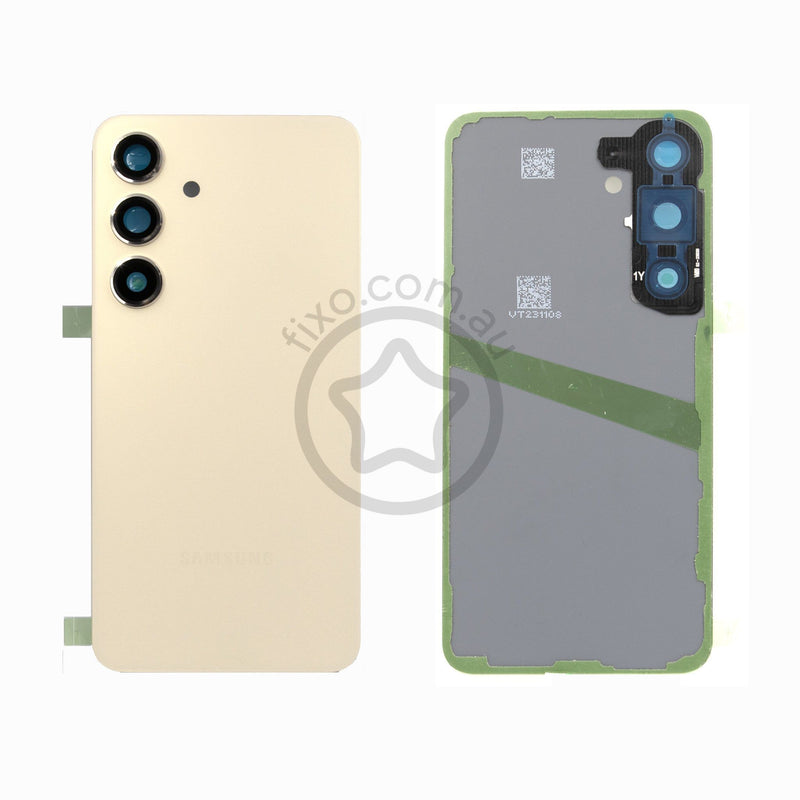 Samsung Galaxy S24 Replacement Back Cover Amber Yellow