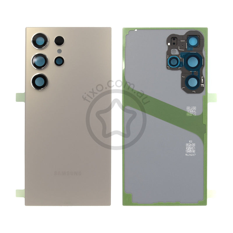 Samsung Galaxy S24 Ultra Replacement Back Cover Titanium Grey