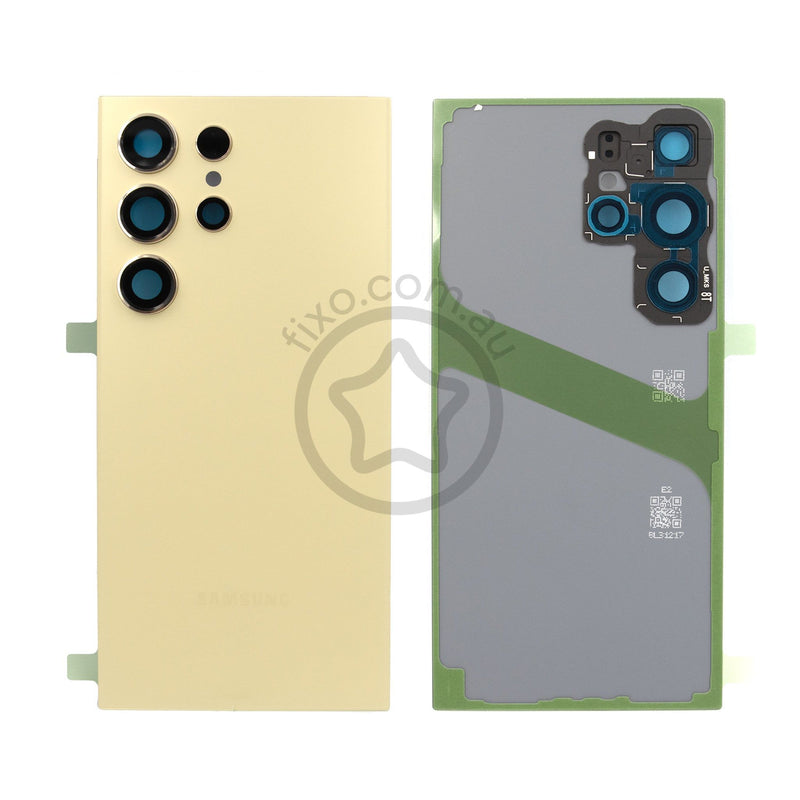 Samsung Galaxy S24 Ultra Replacement Back Cover Titanium Yellow
